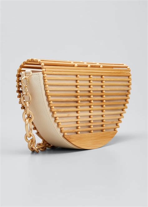 Cult Gaia Celine Bamboo Shoulder Bag 